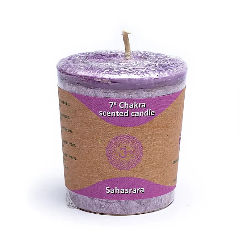 Sahasrara Scented votive candle 7th chakra